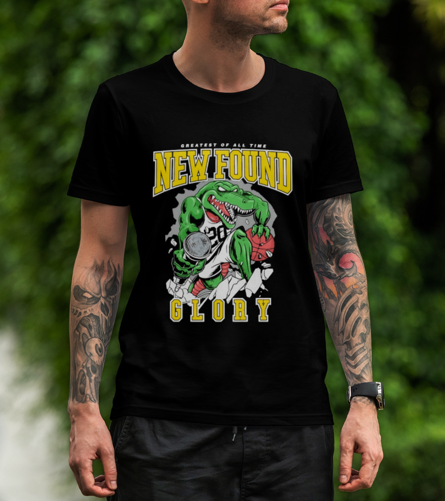 New Found Glory Greatest Of All Time Alligator Pop Punk 30 T-Shirt