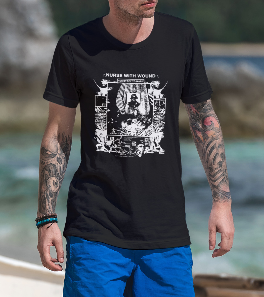 Nurse With Wound Homotopy To Marie Was By Franz Kamin Two Sided T-Shirt