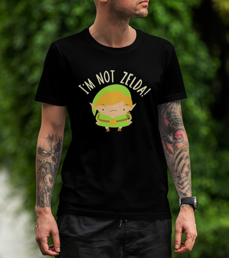 I'm Not Zelda Funny Link T-Shirt