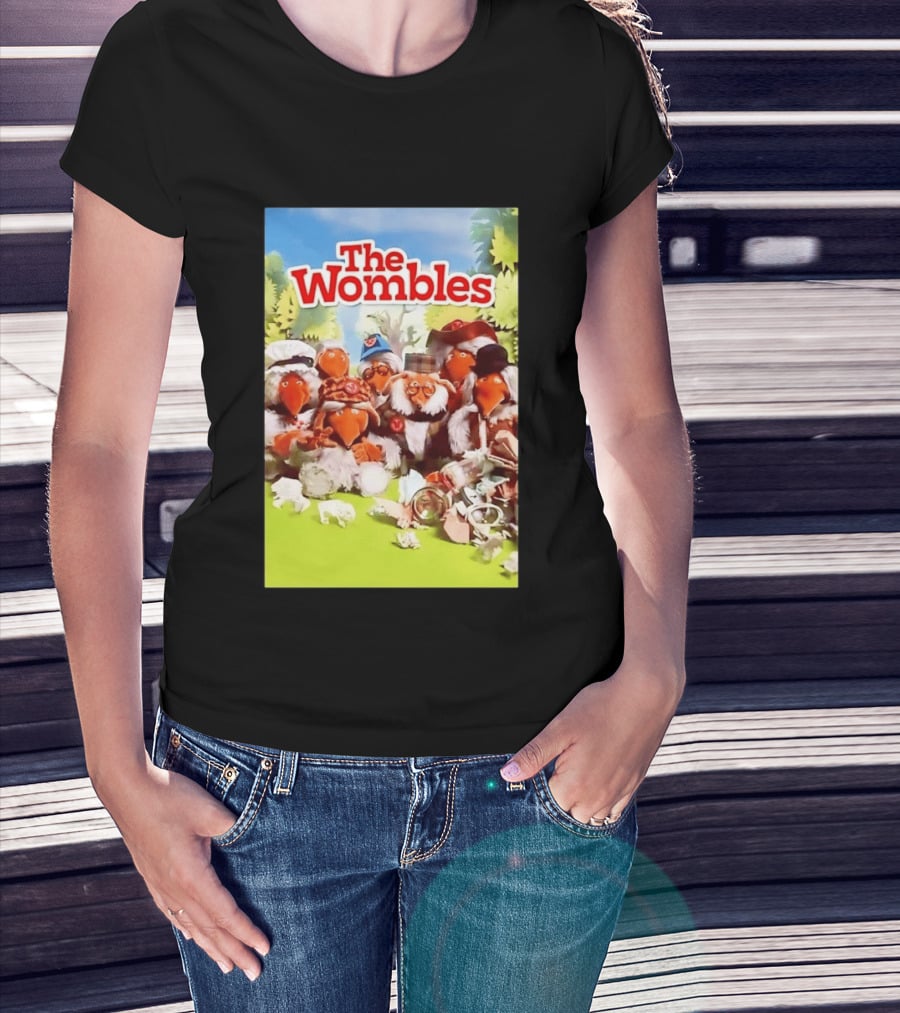 The Wombles Cartoon Characters Cleanup Adventure T-Shirt