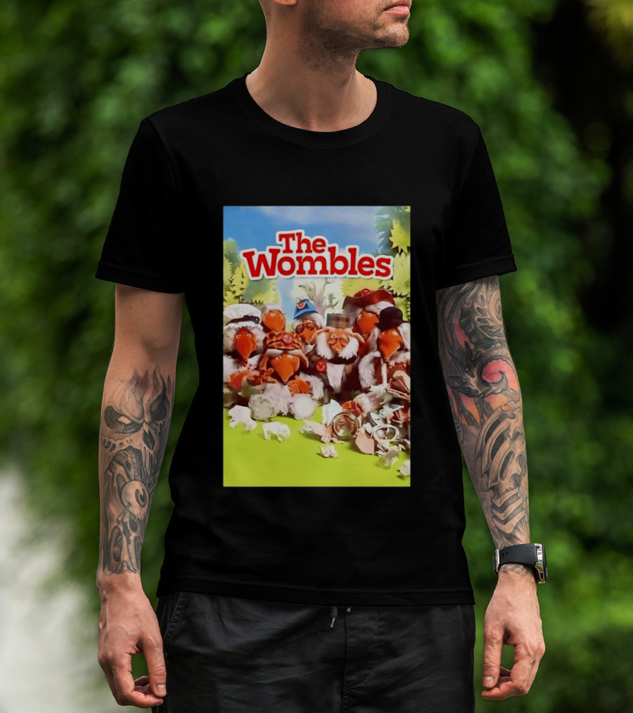 The Wombles Cartoon Characters Cleanup Adventure T-Shirt