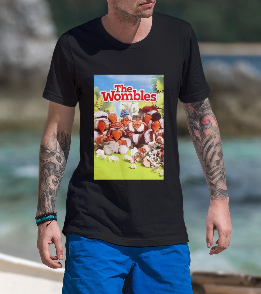 The Wombles Cartoon Characters Cleanup Adventure T-Shirt