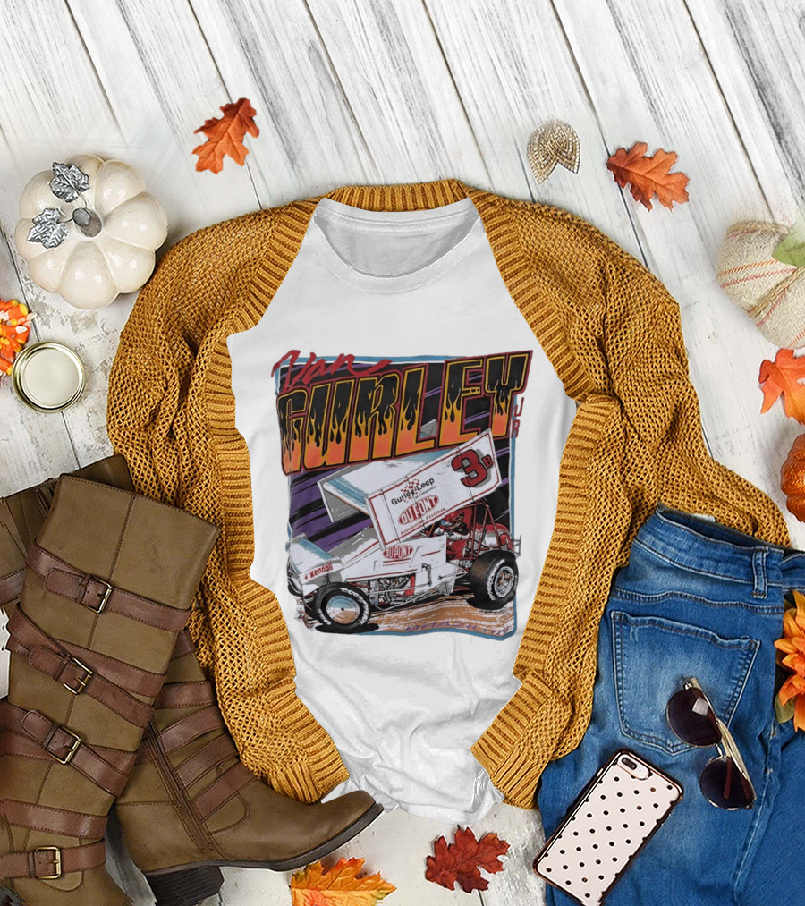 Van Gurley Jr 3B Gurley Leep Motorsports DuPont Sprint Car Racing Kendall T-Shirt