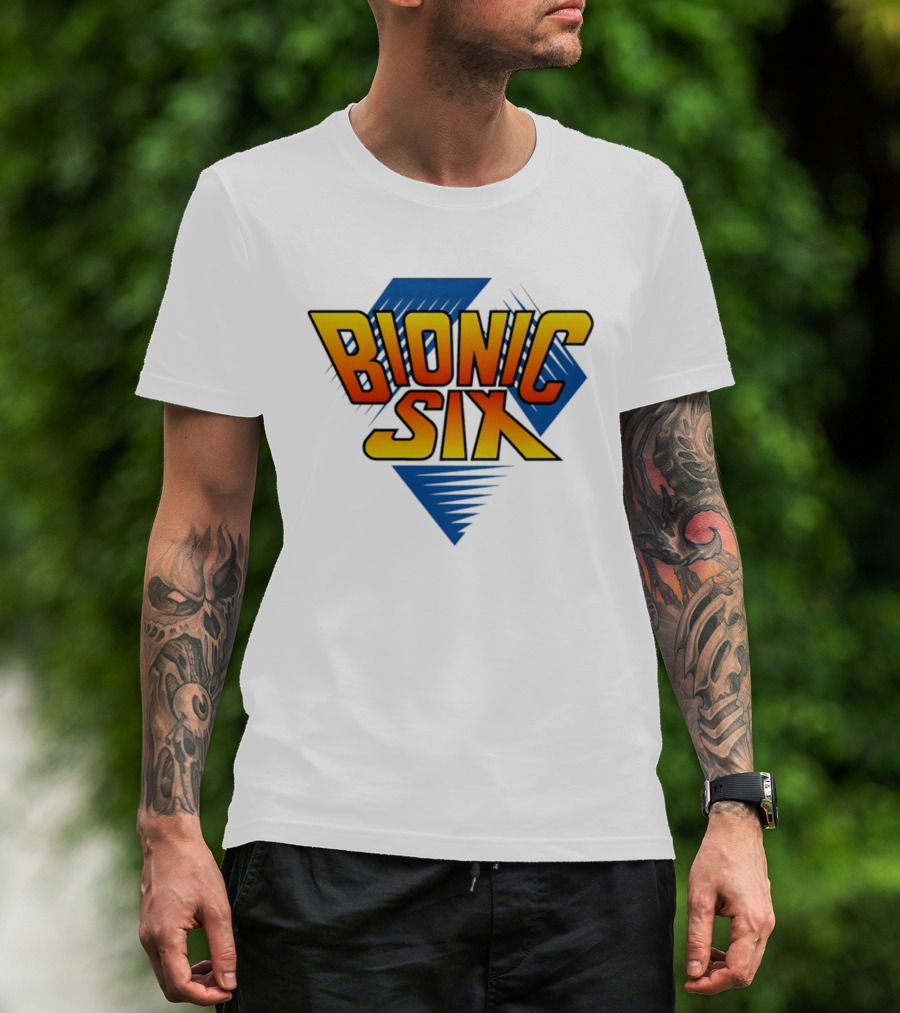 Bionic Six Retro Animated Series T-Shirt