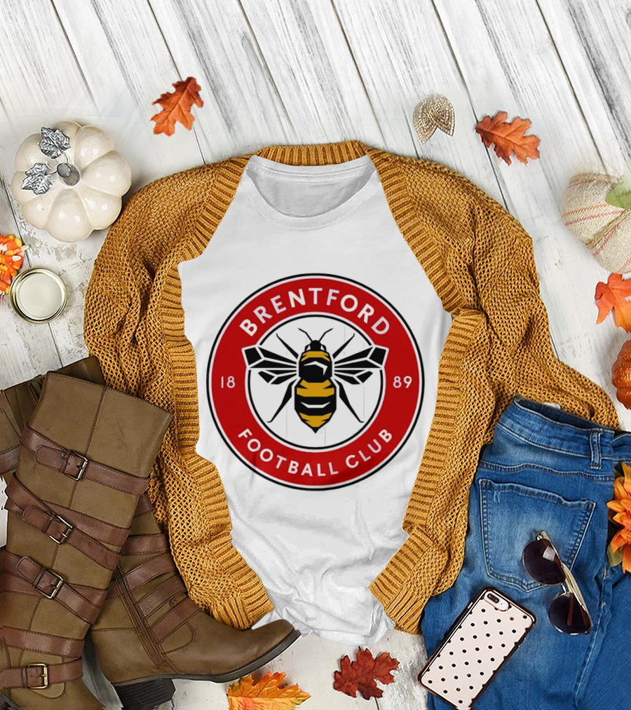 Brentford Football Club 1889 Premier League Bee T-Shirt