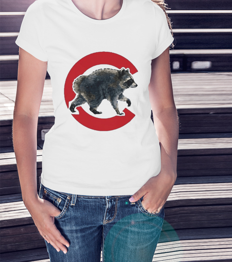 Cubs C Raccoon Jimothy T-Shirt