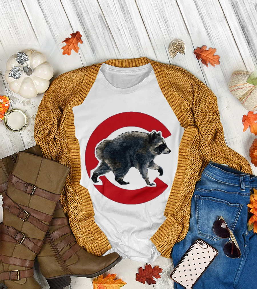 Cubs C Raccoon Jimothy T-Shirt