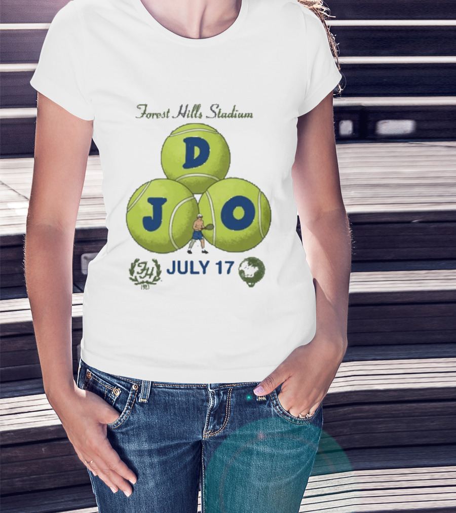Forest Hills Stadium July 17 Tennis Event T-Shirt