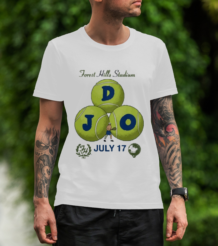 Forest Hills Stadium July 17 Tennis Event T-Shirt
