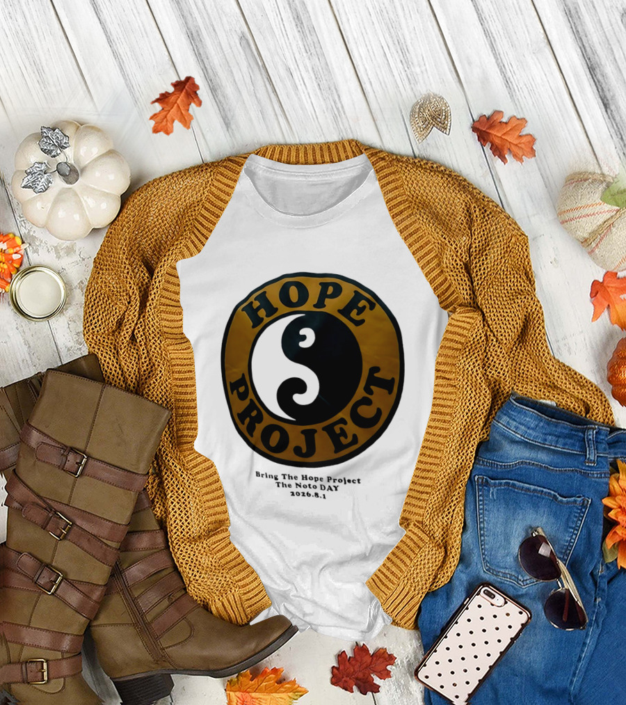 Hope Project Yin Yang Bring The Noto Day 202681 Charity T-Shirt