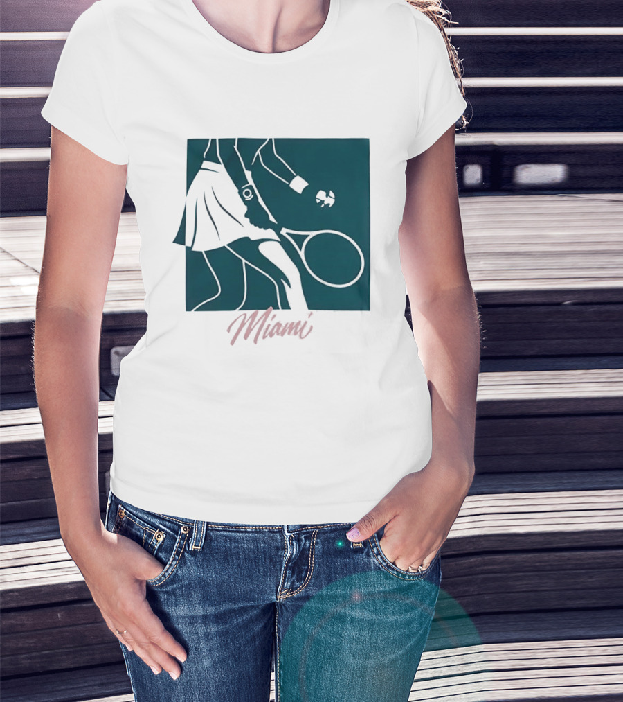 Miami Tennis Player T-Shirt