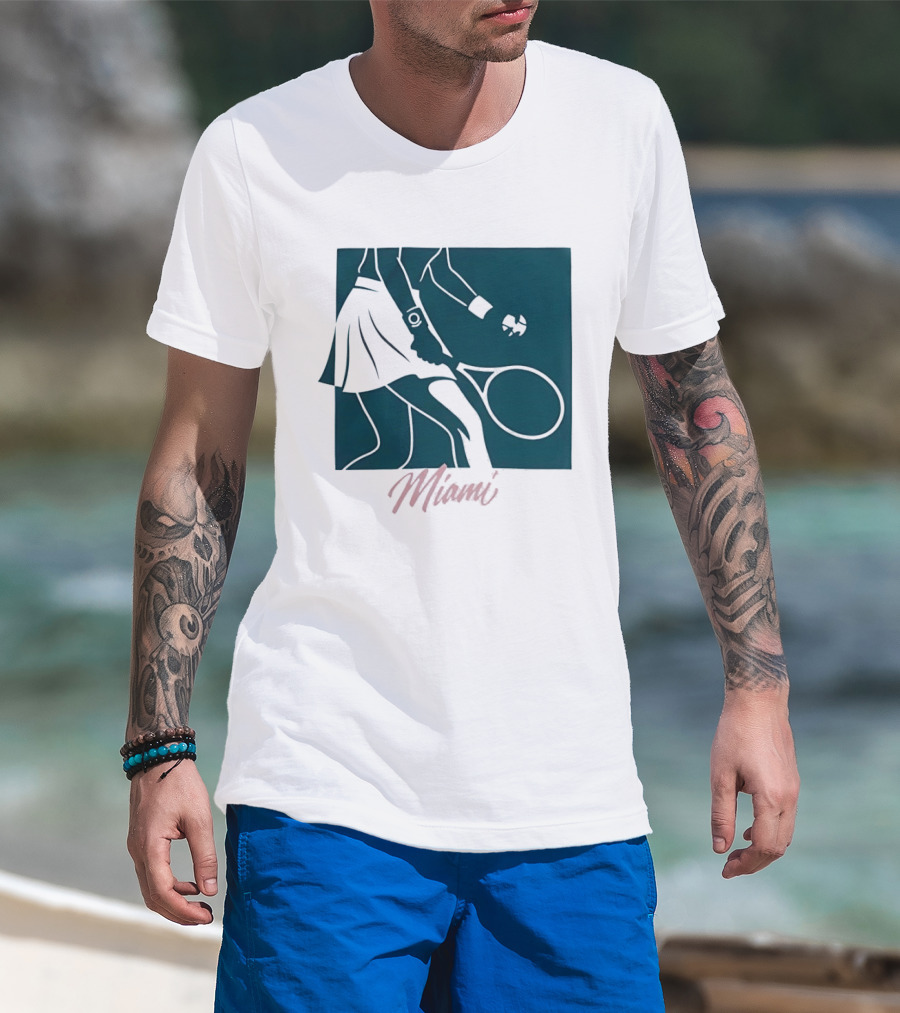 Miami Tennis Player T-Shirt