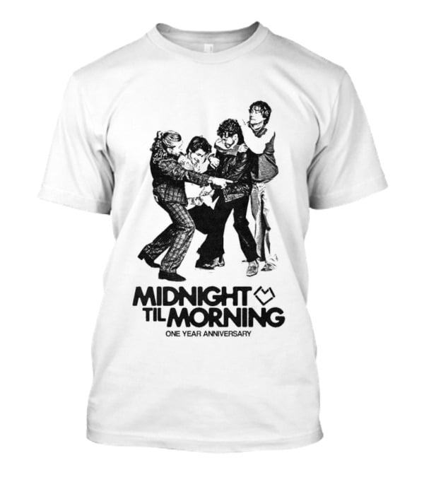 Midnight Til Morning One Year Anniversary Band T-Shirt