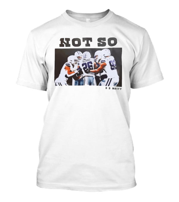 Not So Bland 26 Dallas Cowboys DCDynasty Football Team Huddle T-Shirt