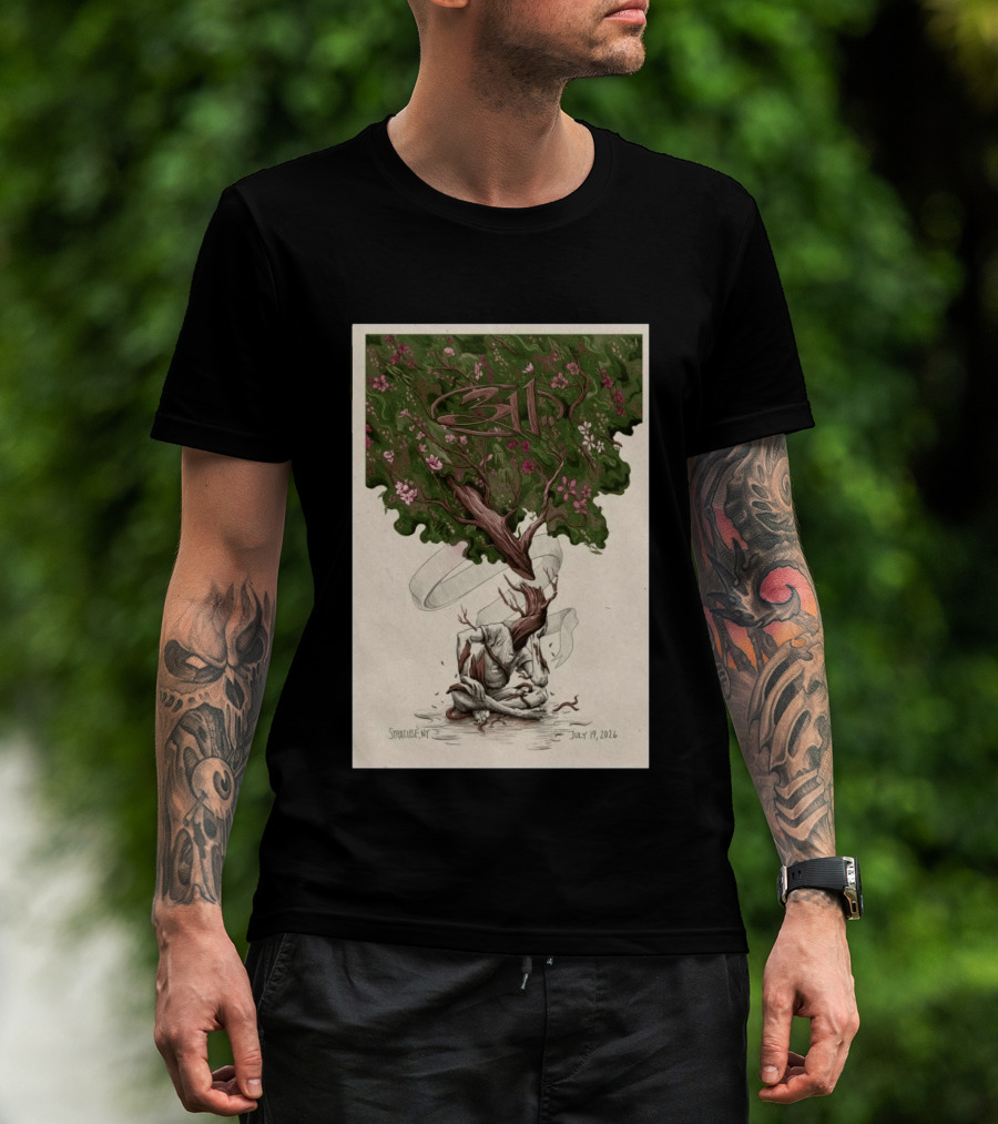 311 Syracuse NY July 19 2026 Tree And Blossoms Tour T-Shirt