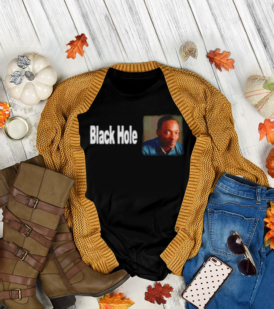 Black Hole Anthony Mackie Actor Celebrity T-Shirt