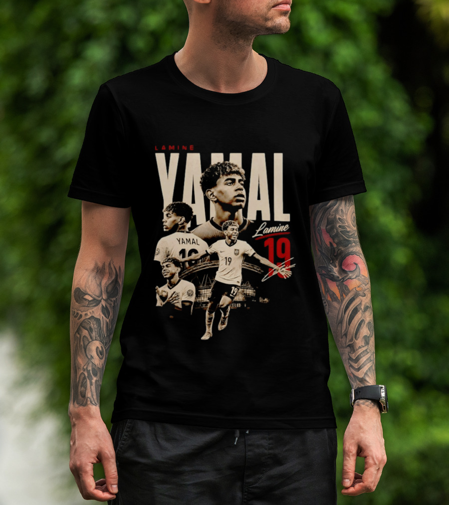 Lamine Yamal 19 Spain National Team T-Shirt