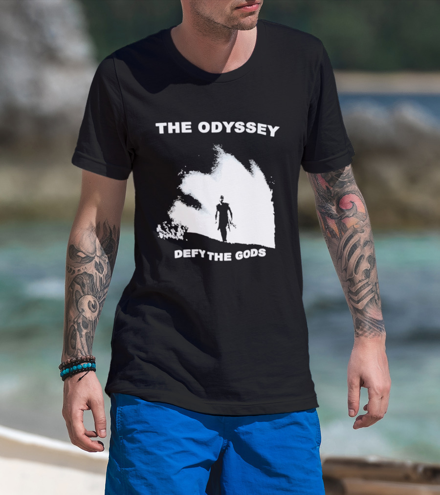 The Odyssey Defy The Gods Mythology Journey T-Shirt