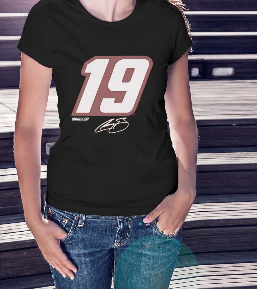 NASCAR Number 19 Racing Motorsport Signature Edition T-Shirt