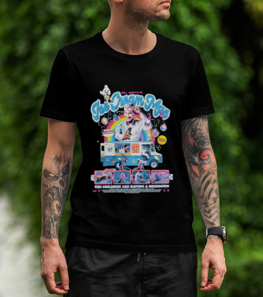 Eli Roth's Ice Cream Man Truck The Children Are Having A Meltdown T-Shirt