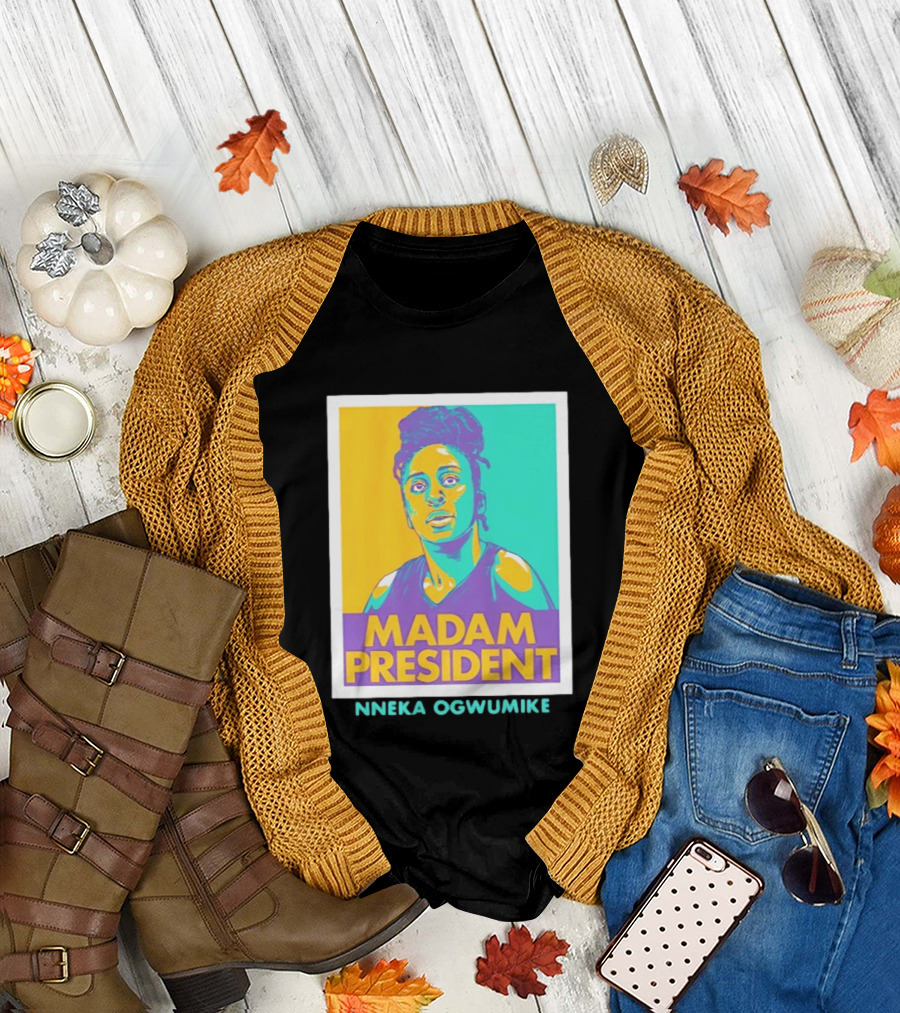 Nneka Ogwumike Madam President Los Angeles Sparks Heroic T-Shirt