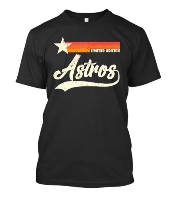 Houston Astros Retro Star Limited Edition T-Shirt