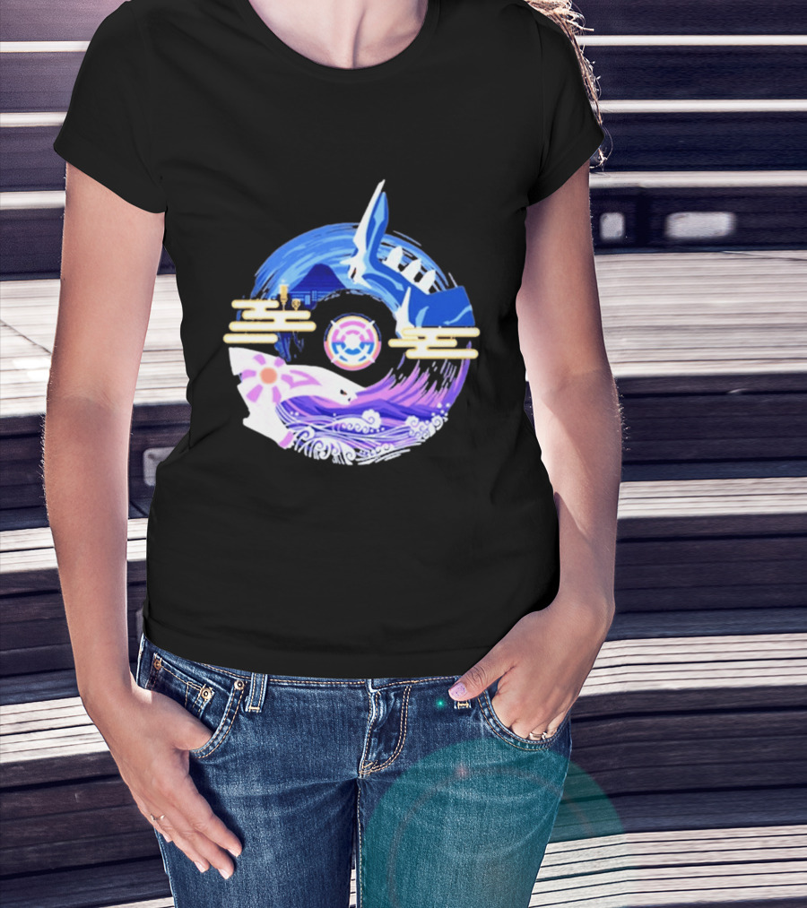 Pokémon GO Tour Sinnoh Los Angeles Kyogre And Groudon Circle T-Shirt