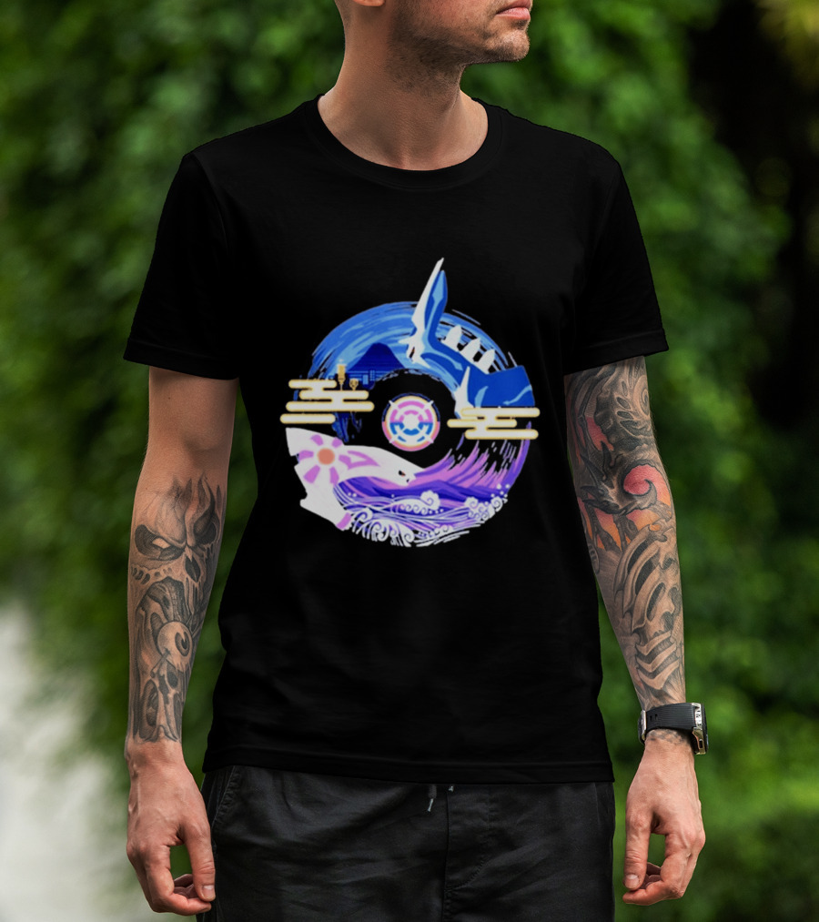 Pokémon GO Tour Sinnoh Los Angeles Kyogre And Groudon Circle T-Shirt