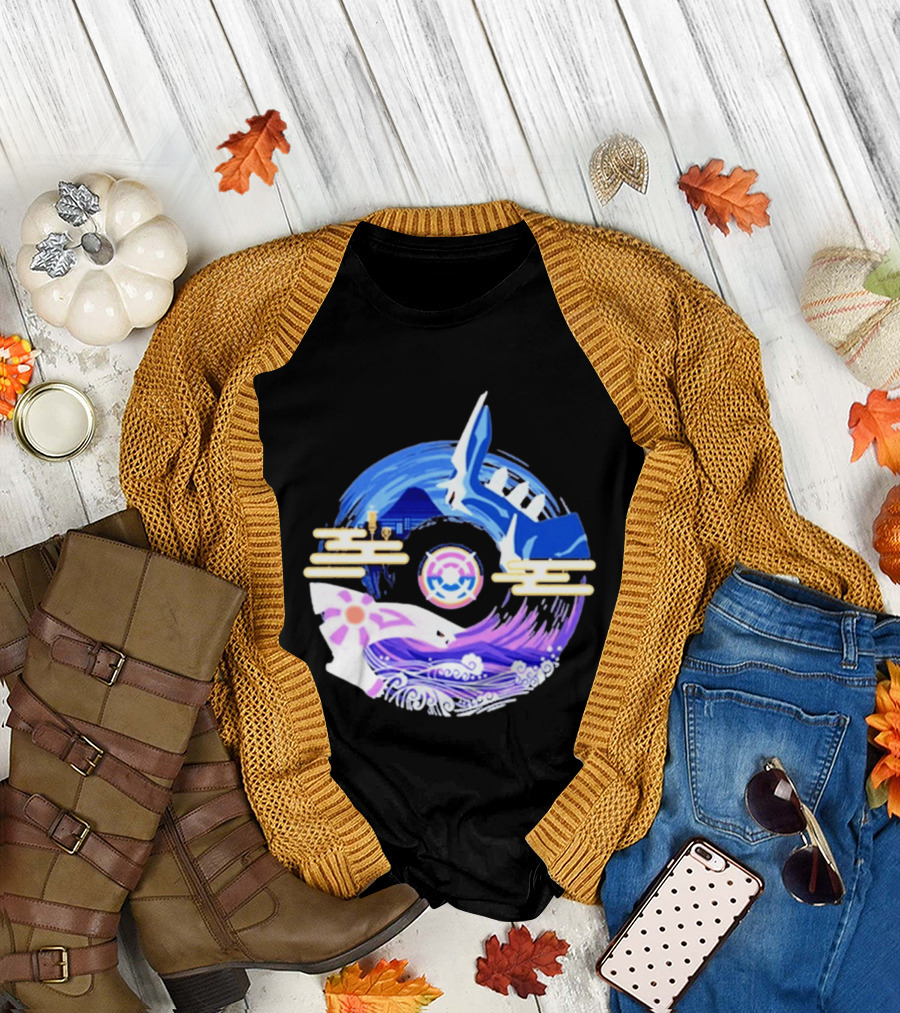 Pokémon GO Tour Sinnoh Los Angeles Kyogre and Groudon Circle T-Shirt
