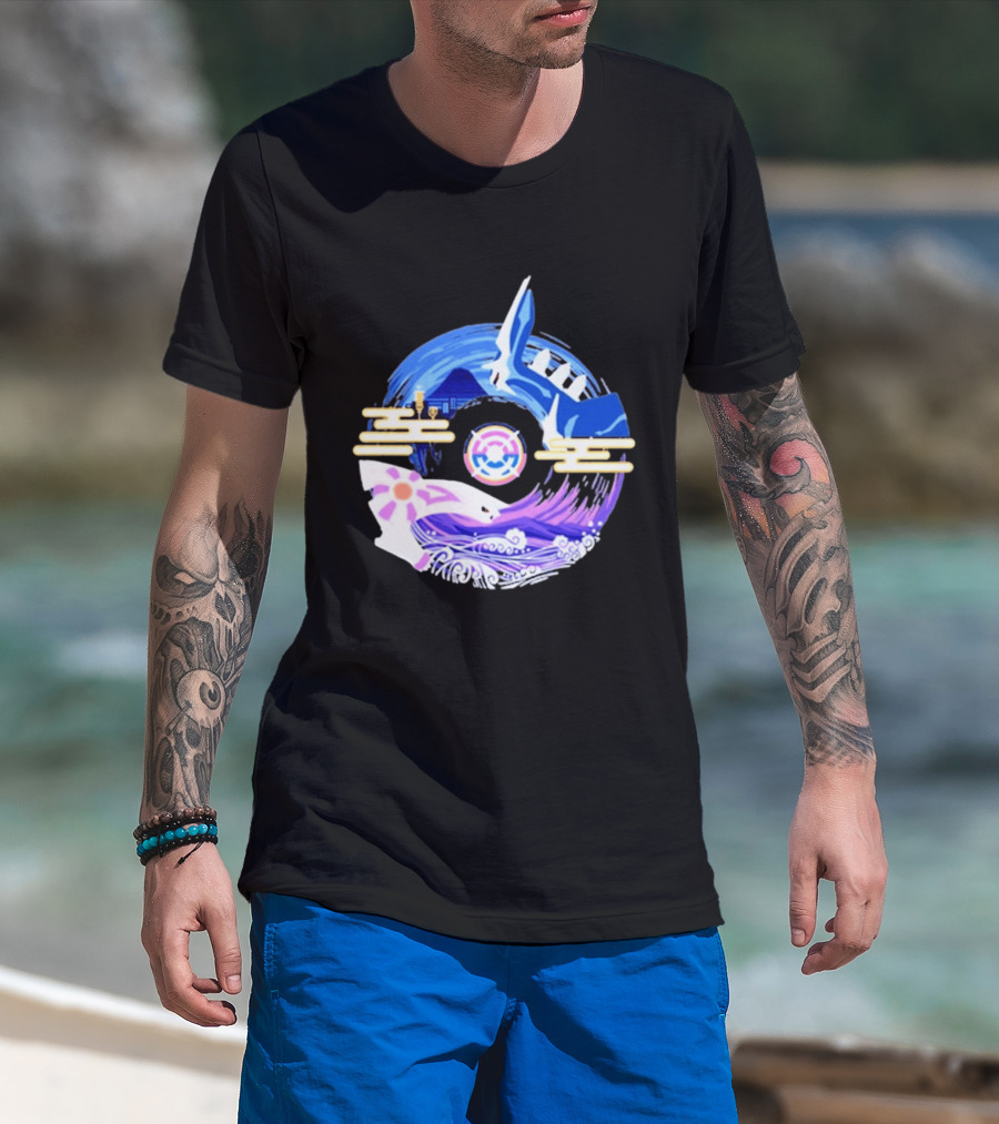Pokémon GO Tour Sinnoh Los Angeles Kyogre And Groudon Circle T-Shirt