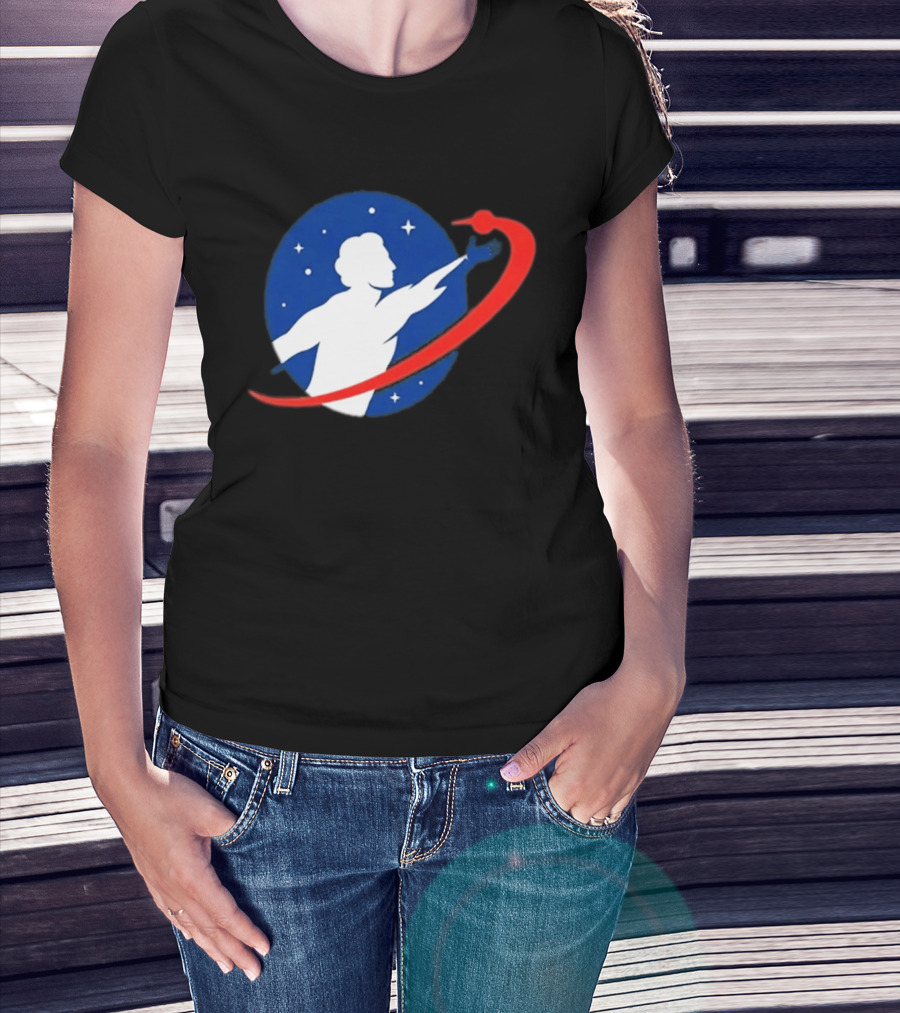 NASA Astronaut Space Exploration Promethean Action Patch T-Shirt