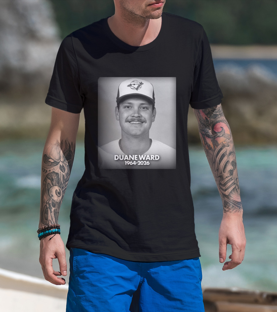 Duane Ward 1964 2026 Blue Jays Memoriam T-Shirt