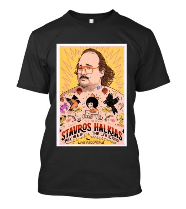 Stavros Halkias Live Recording Baltimore July 18 19 2026 The Lyric Event T-Shirt