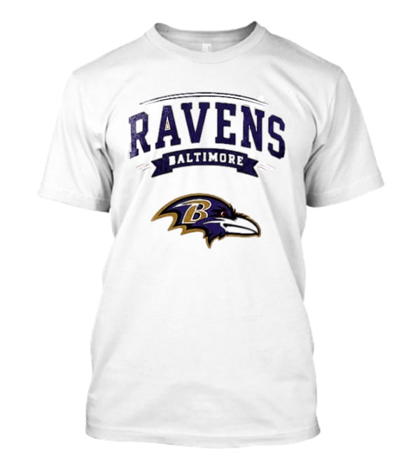 Baltimore Ravens Ghostface Running Football Ravens Baltimore T-Shirt