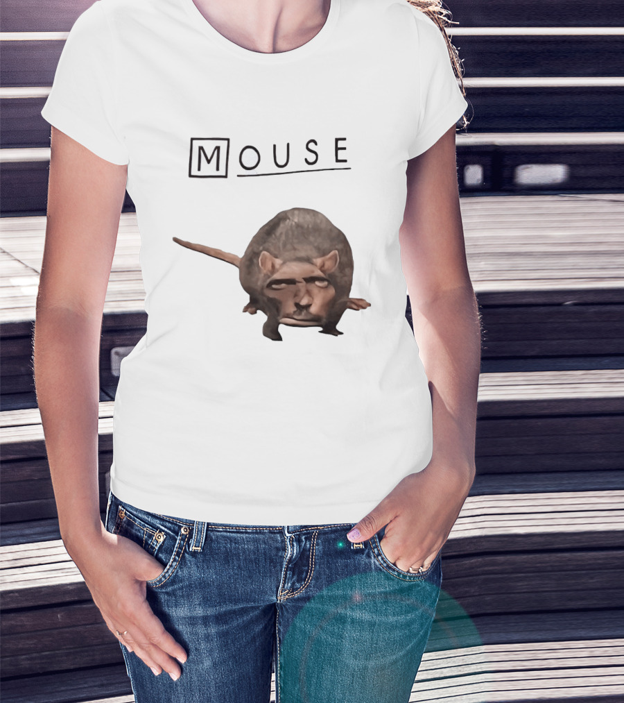 Barack Obama Mouse Meme Cursed Mashup MOUSE T-Shirt