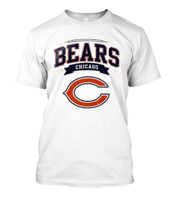 Chicago Bears Ghostface Running Football Holiday Halloween Team Collaboration T-Shirt