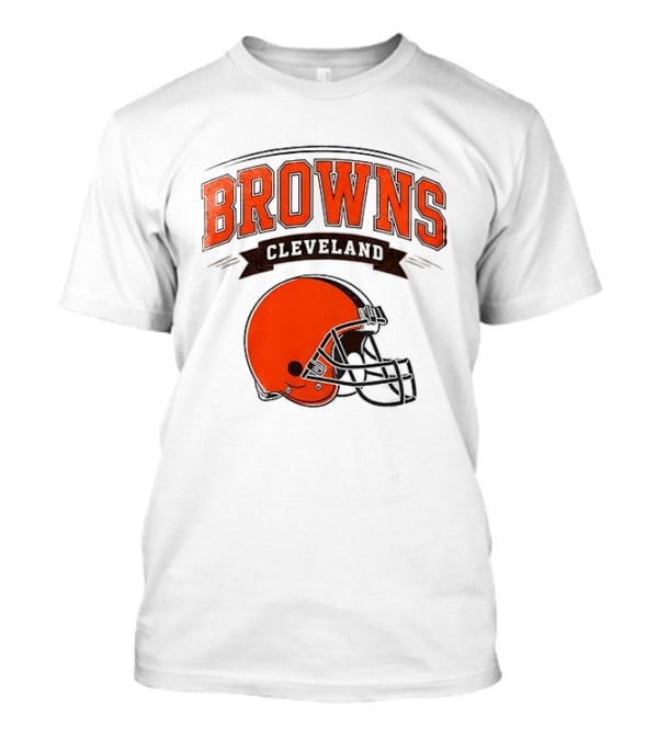 Cleveland Browns Ghostface Running Football Collaboration T-Shirt