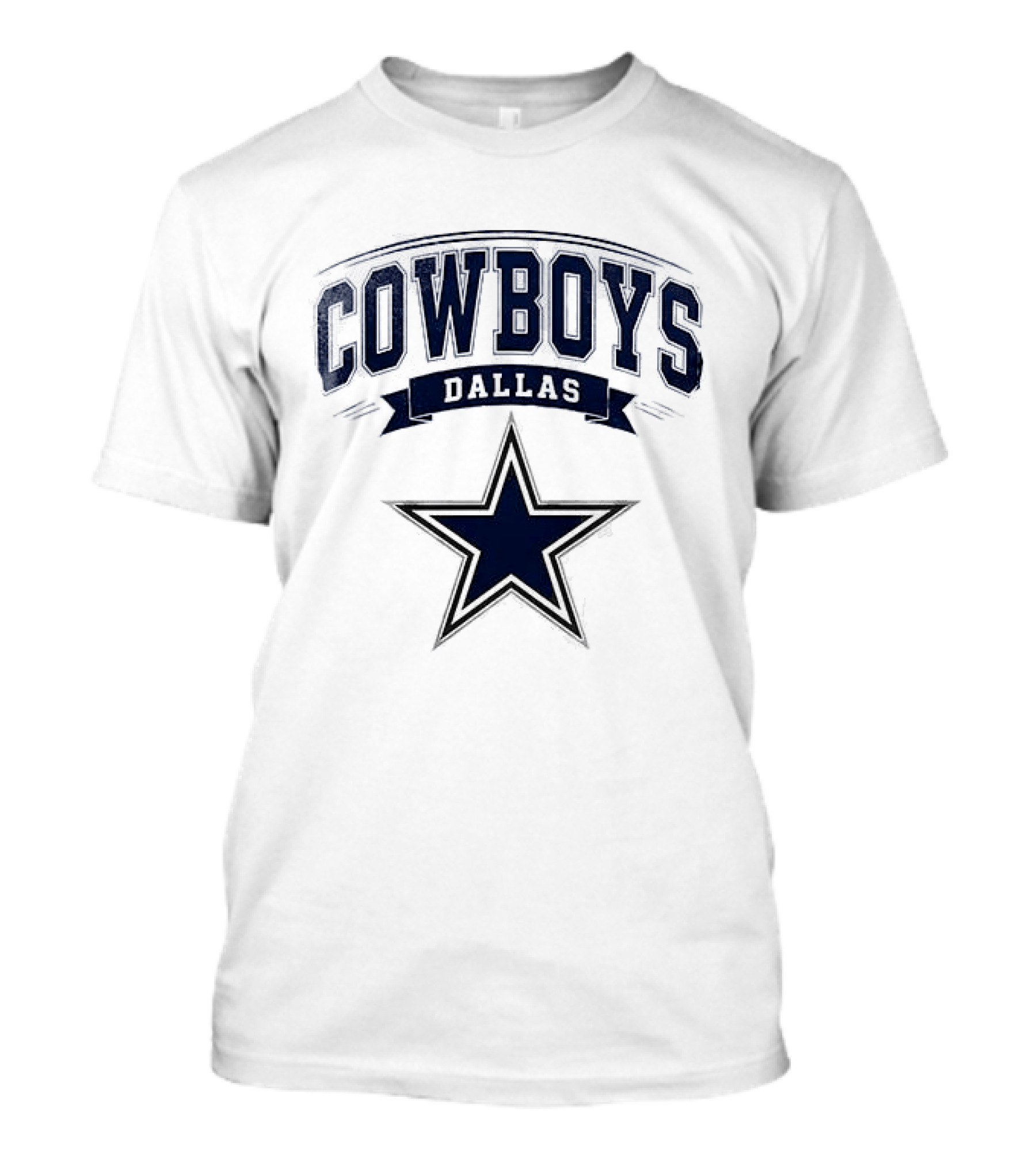 Dallas Cowboys Ghostface Running Football Collaboration Star T-Shirt