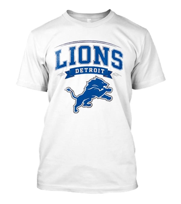 Detroit Lions Ghostface Running Football Fusion T-Shirt