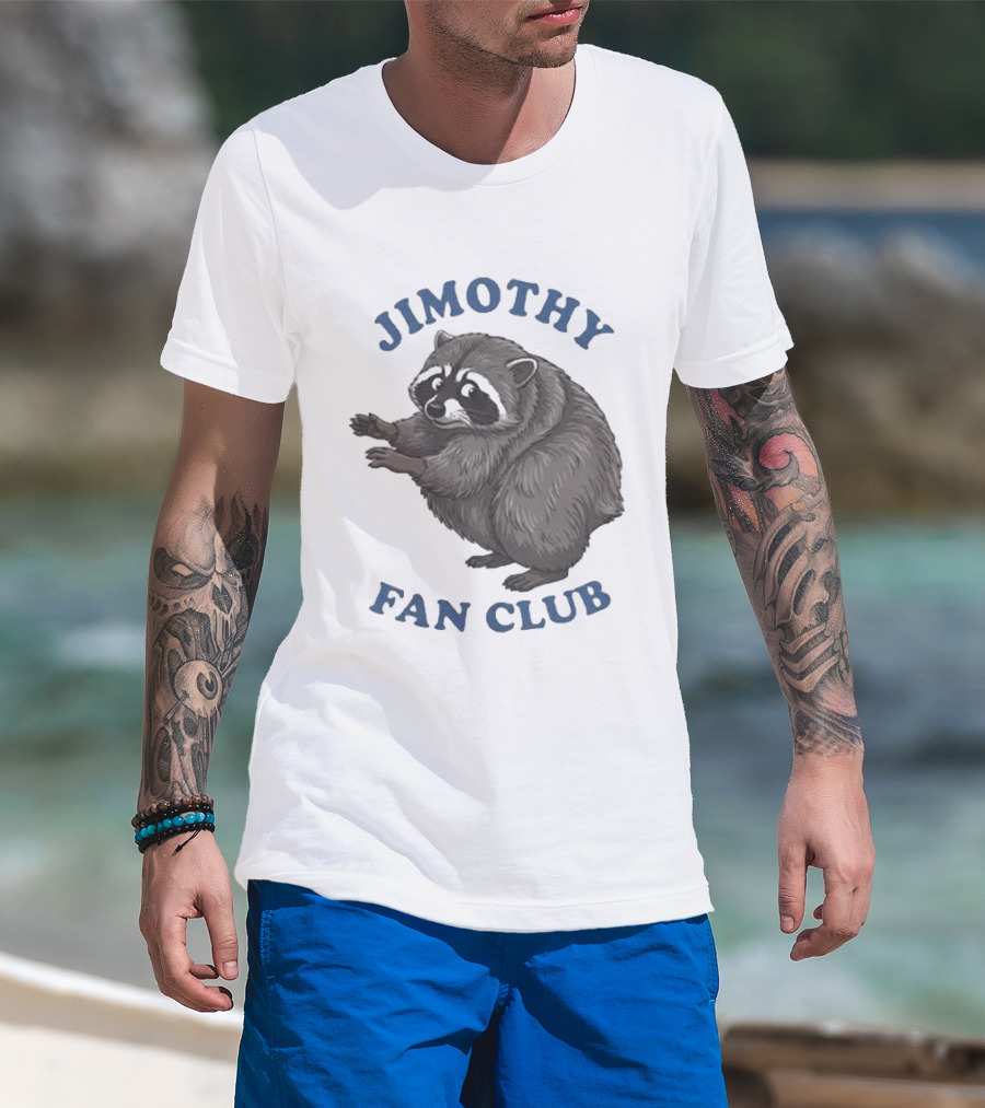 Jimothy Raccoon Fan Club T-Shirt