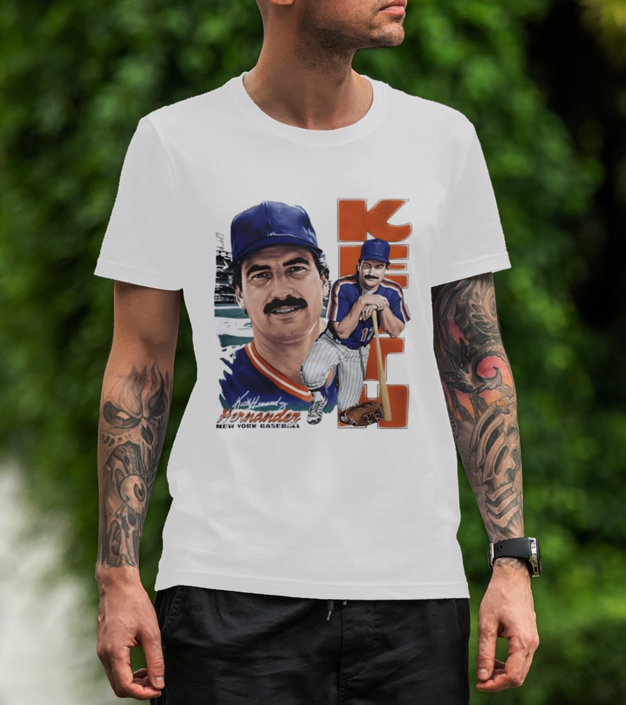 Keith Hernandez New York Baseball Mets KEITH T-Shirt