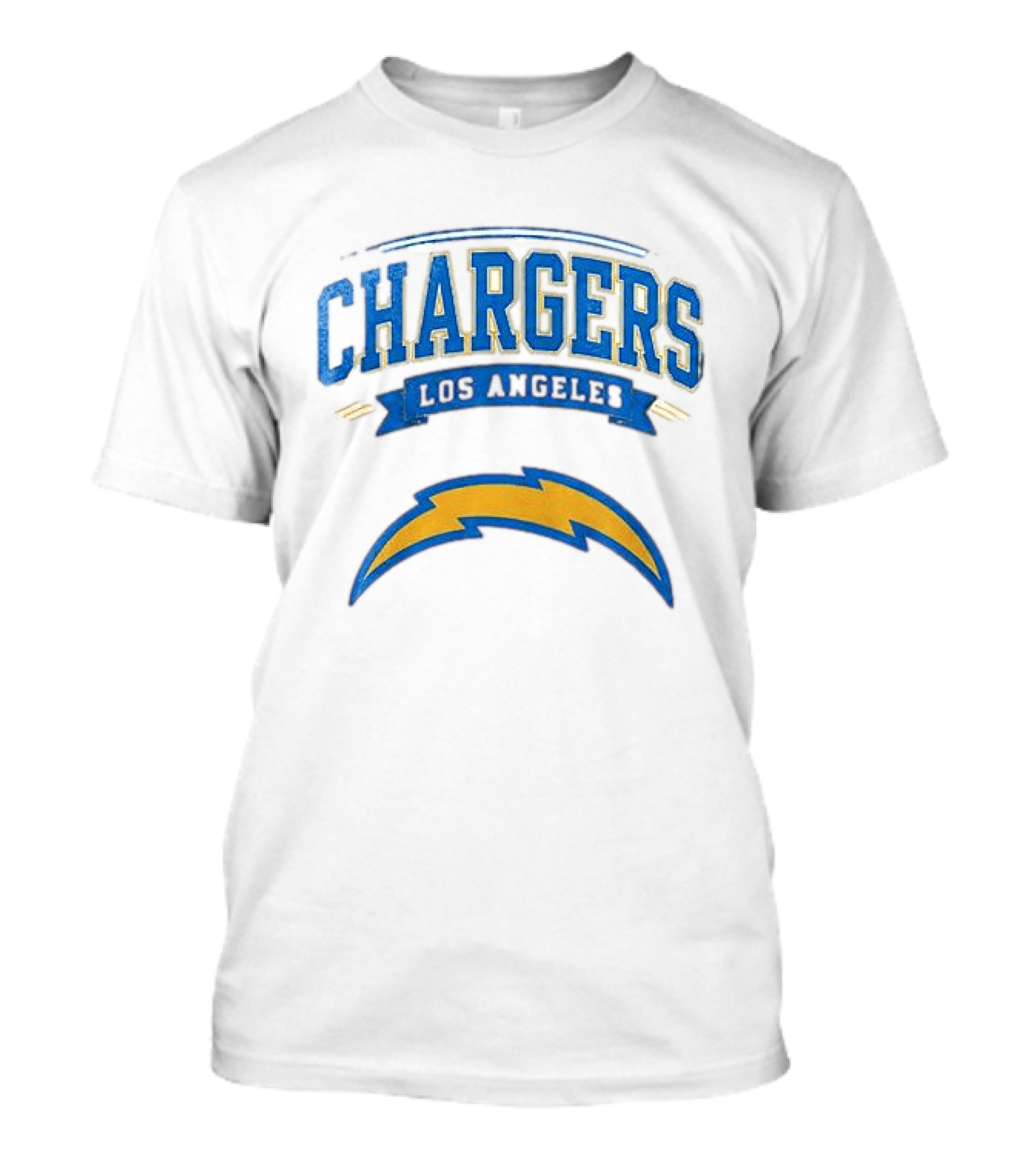 Los Angeles Chargers Ghostface Running Football T-Shirt