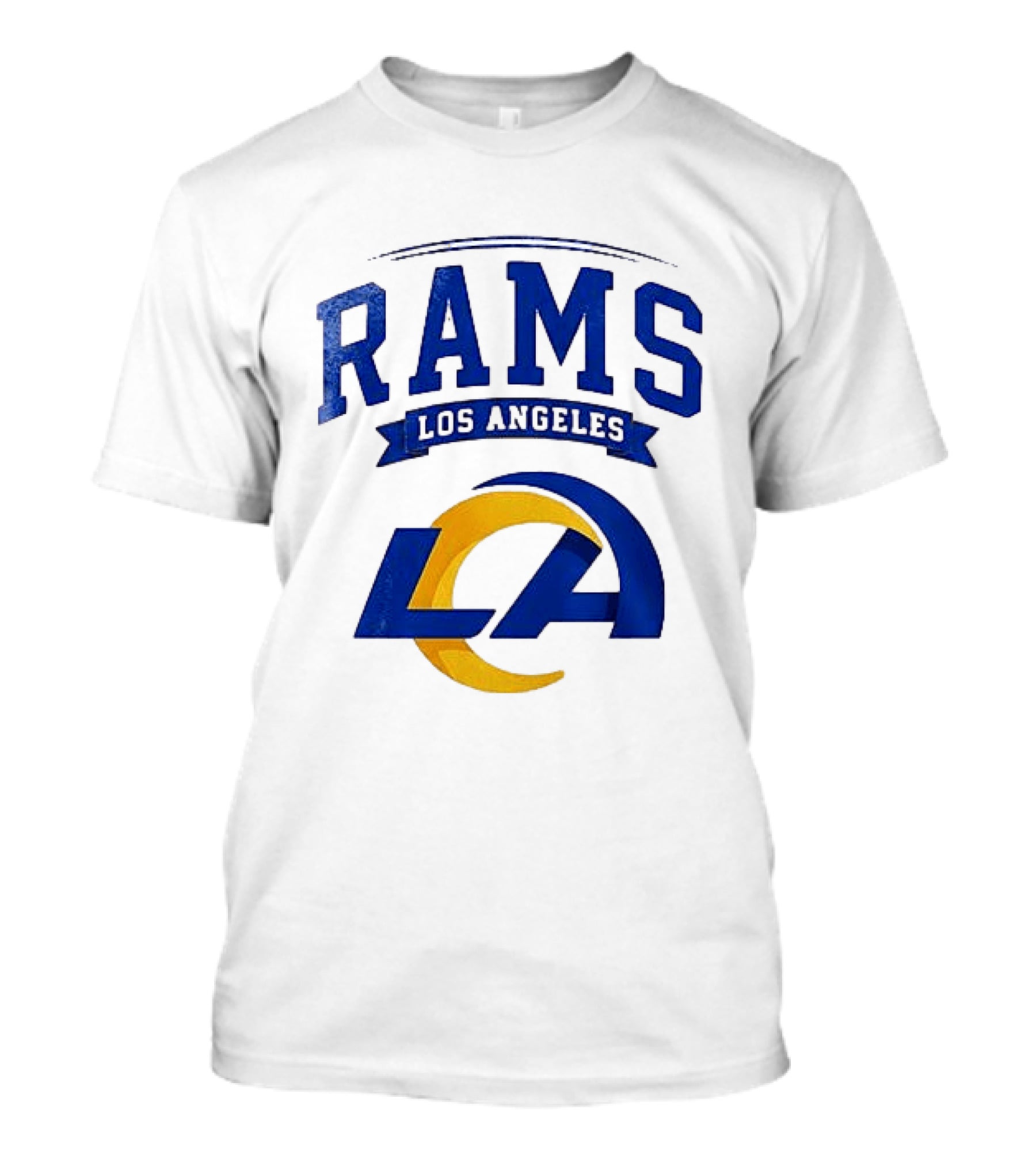 Los Angeles Rams Ghostface Running Football Collaboration T-Shirt