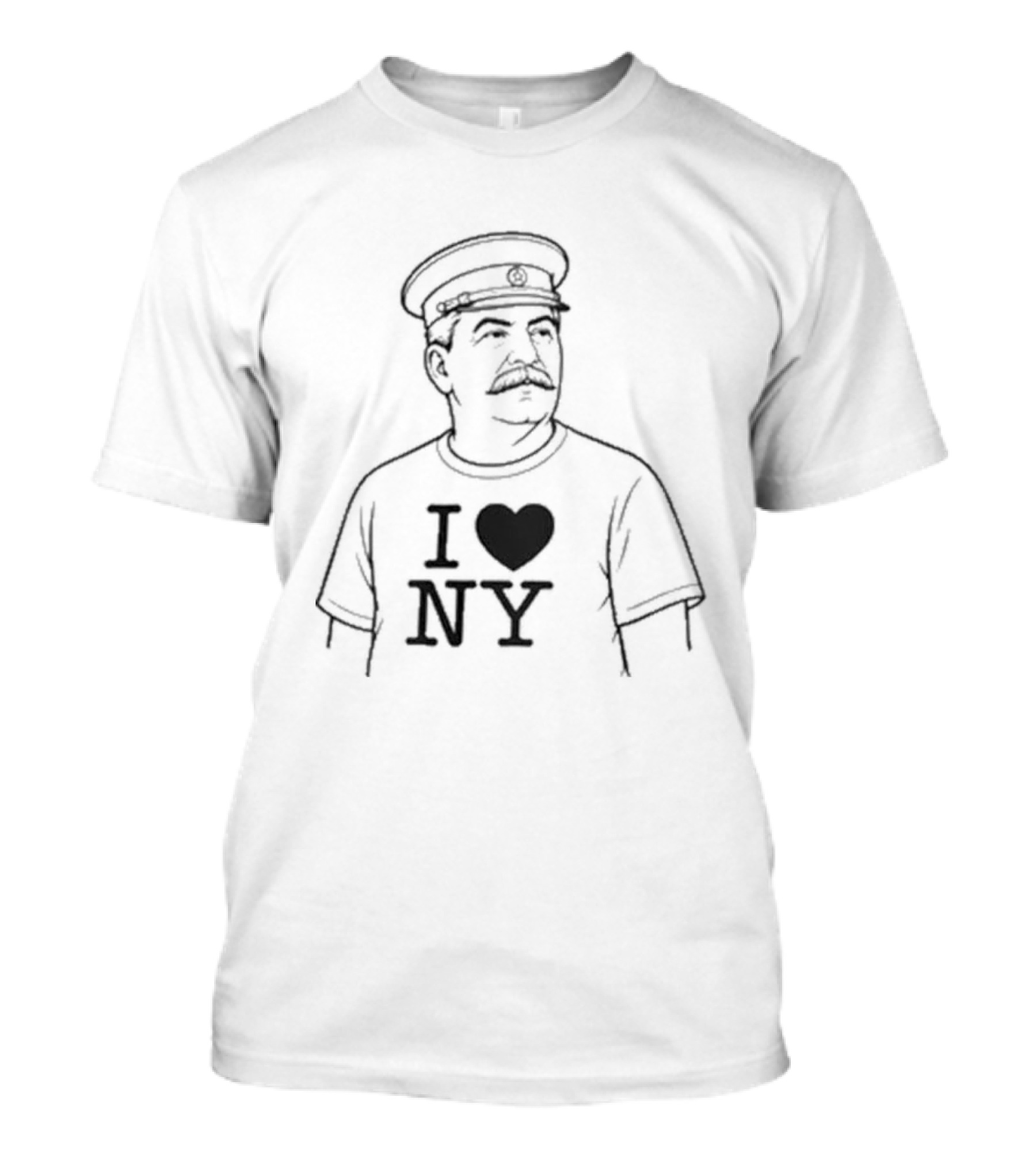 Iosif Vissarionovich Stalin I Heart NY T-Shirt