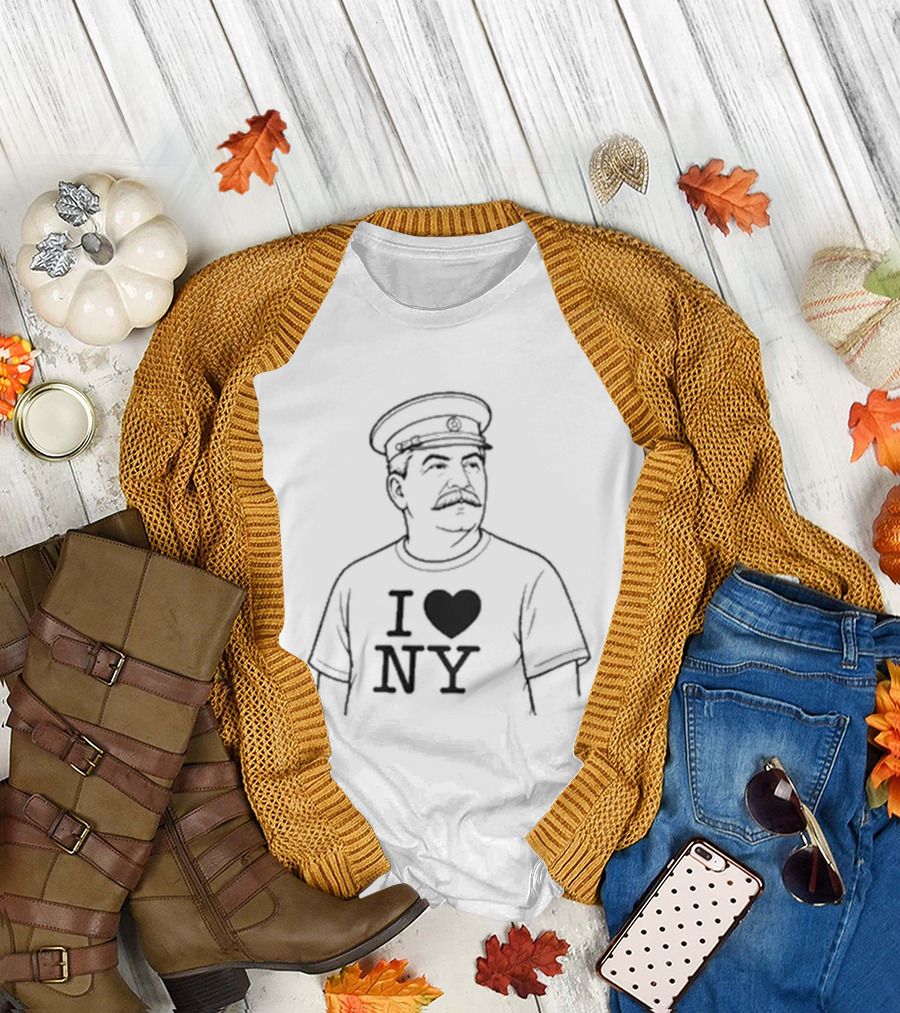 Iosif Vissarionovich Stalin I Heart NY T-Shirt