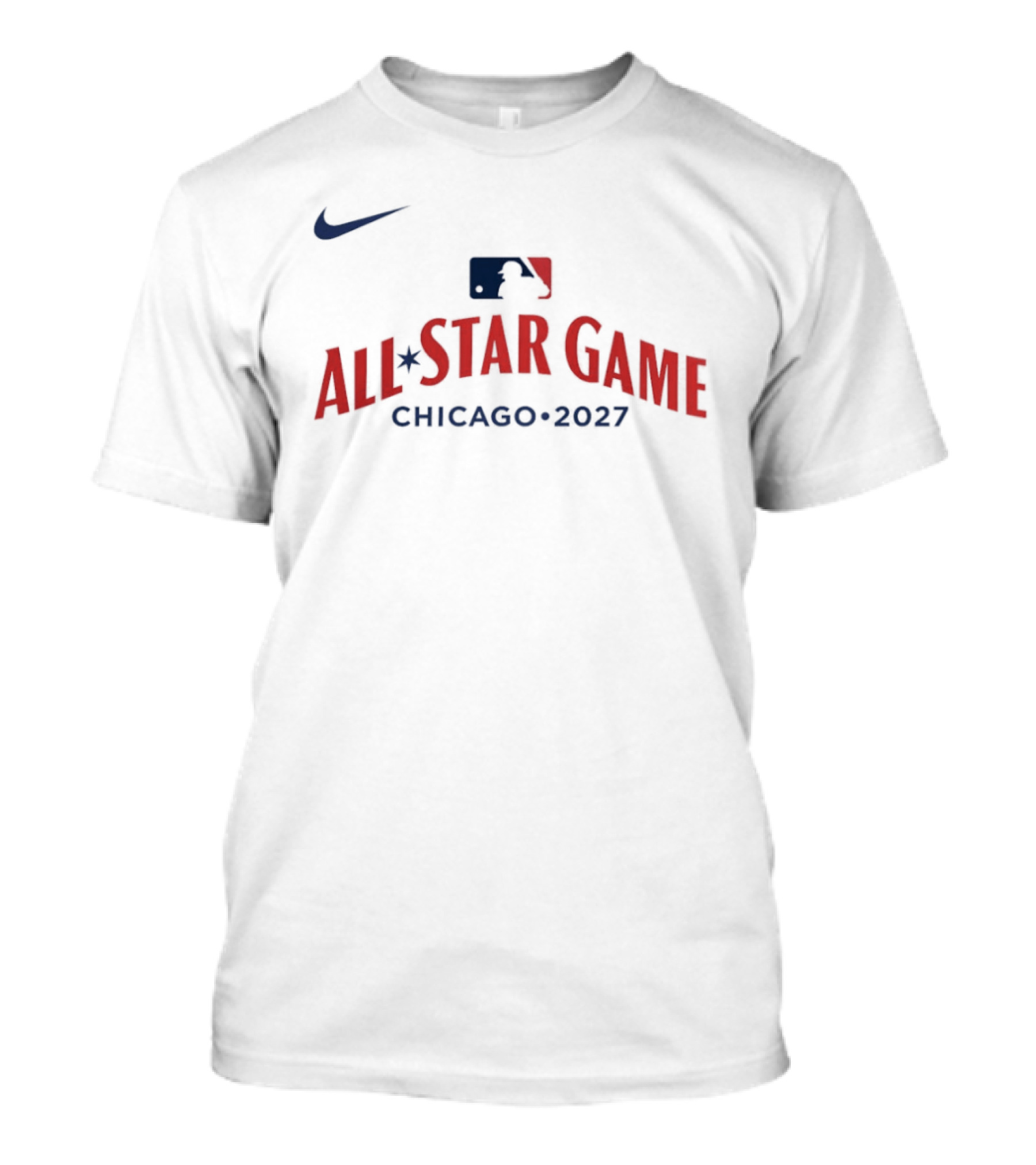 Nike MLB All Star Game 2027 Chicago Baseball Event T-Shirt