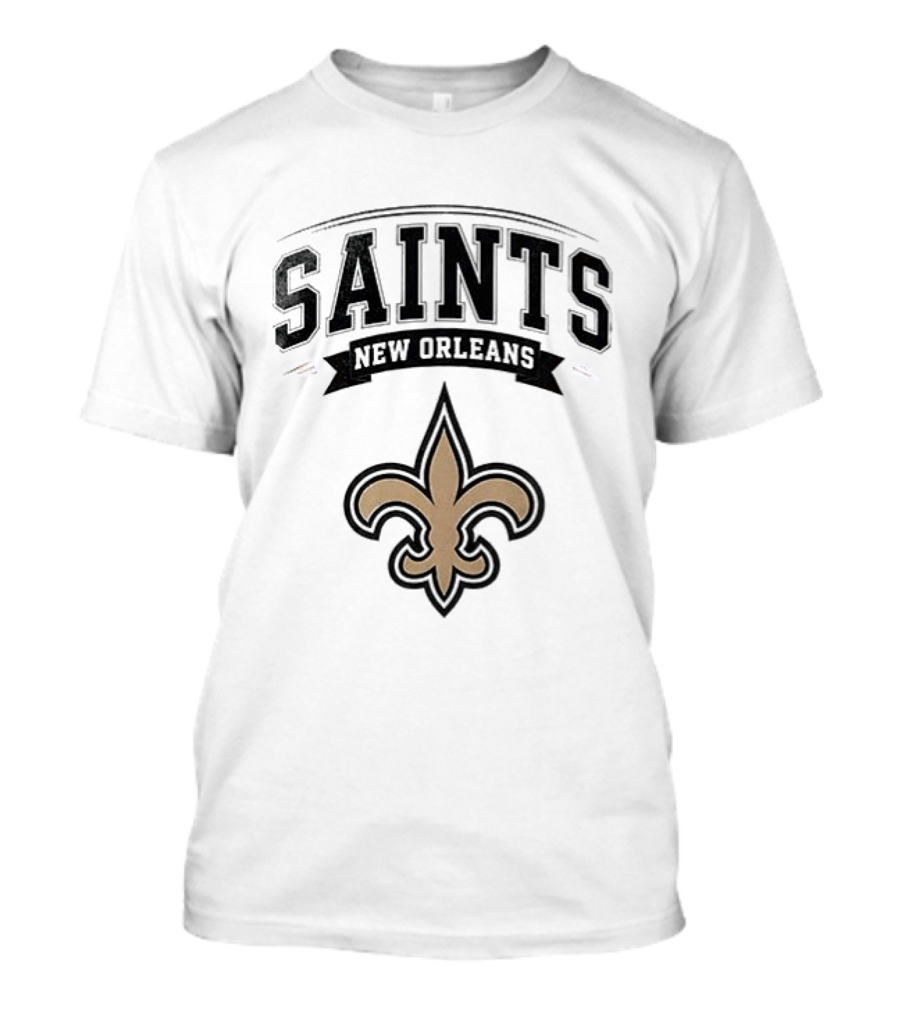 New Orleans Saints Ghostface Running Football Collaboration T-Shirt