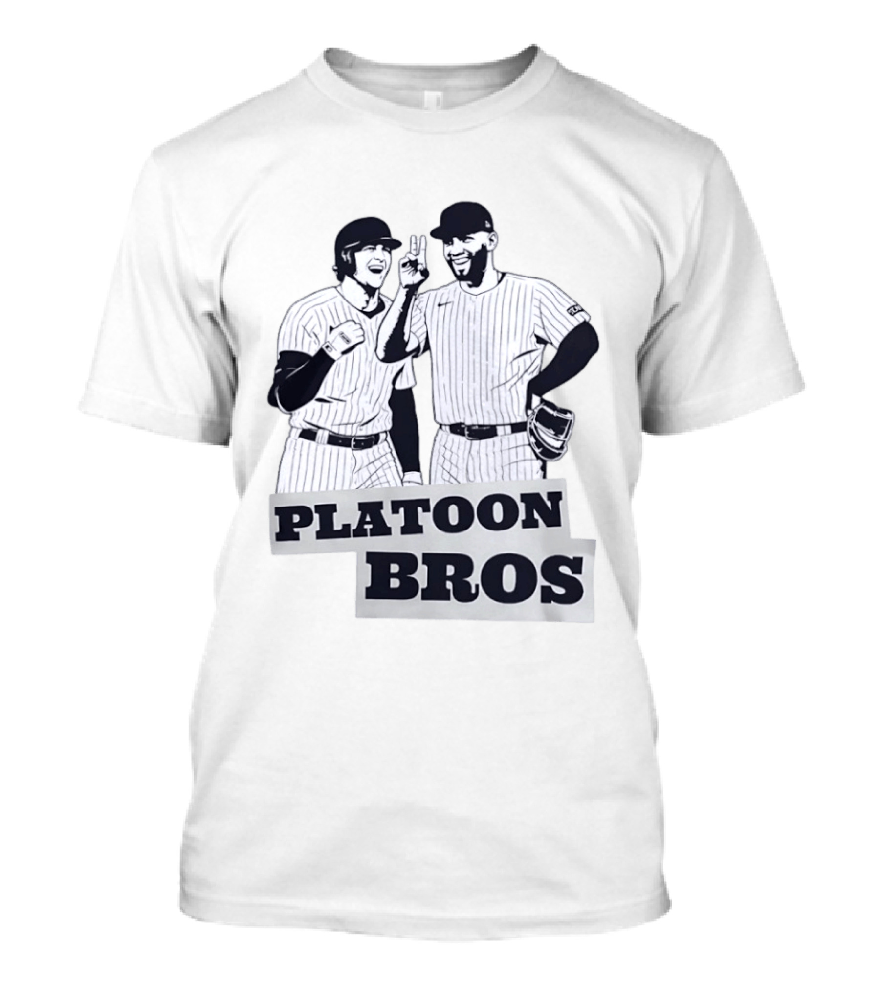 Platoon Bros MLB Baseball Players Iconic Duo T-Shirt