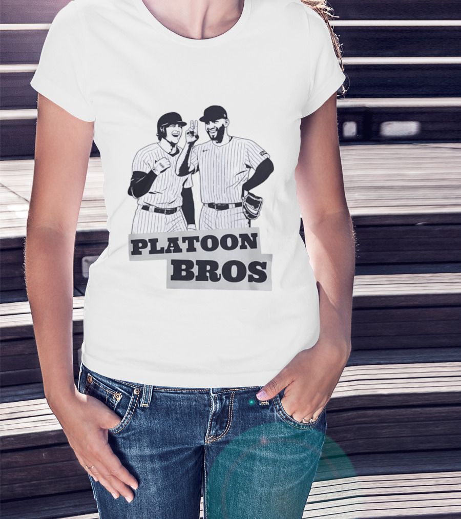 Platoon Bros MLB Baseball Players Iconic Duo T-Shirt