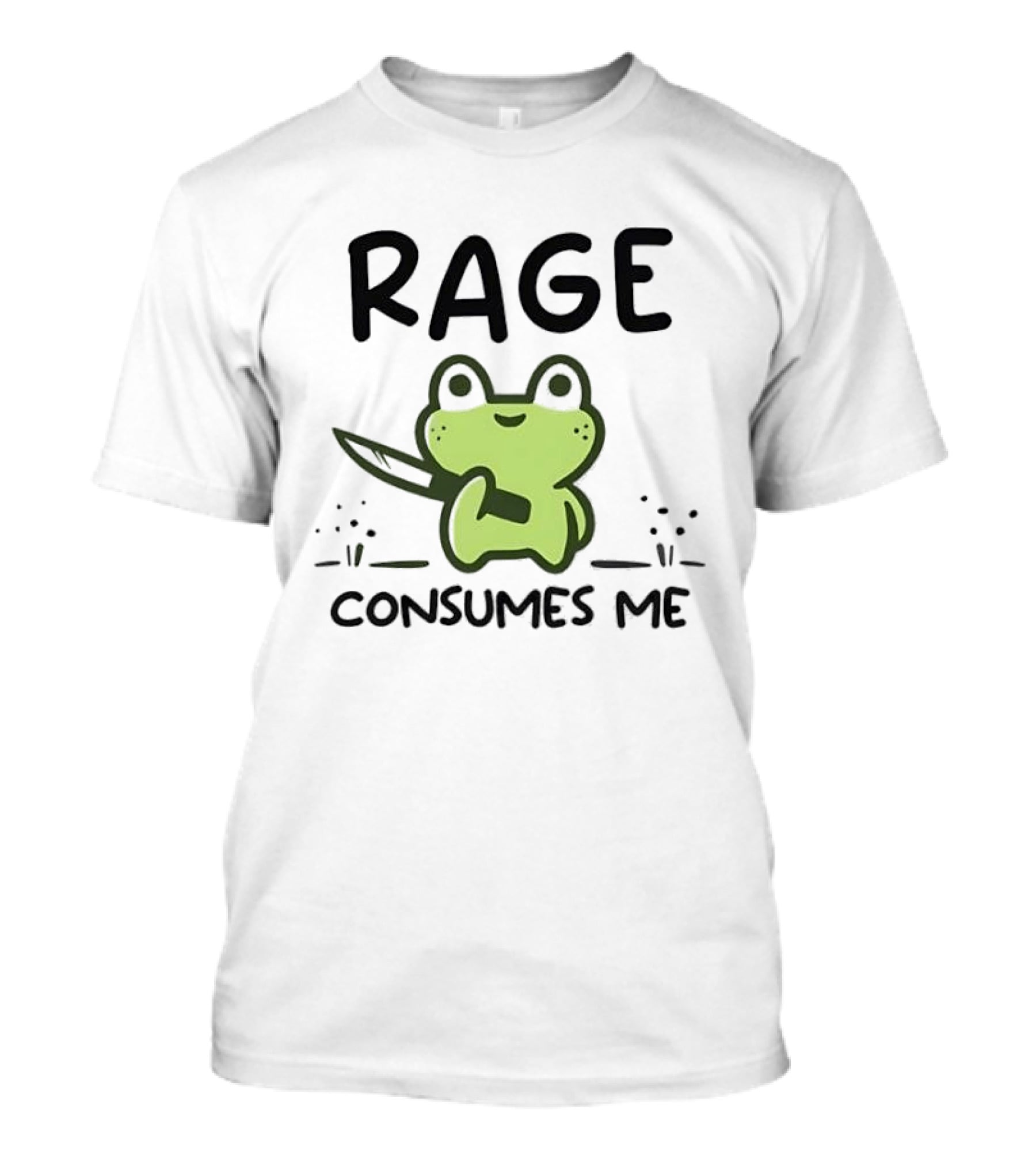 Rage Consumes Me Frog T-Shirt
